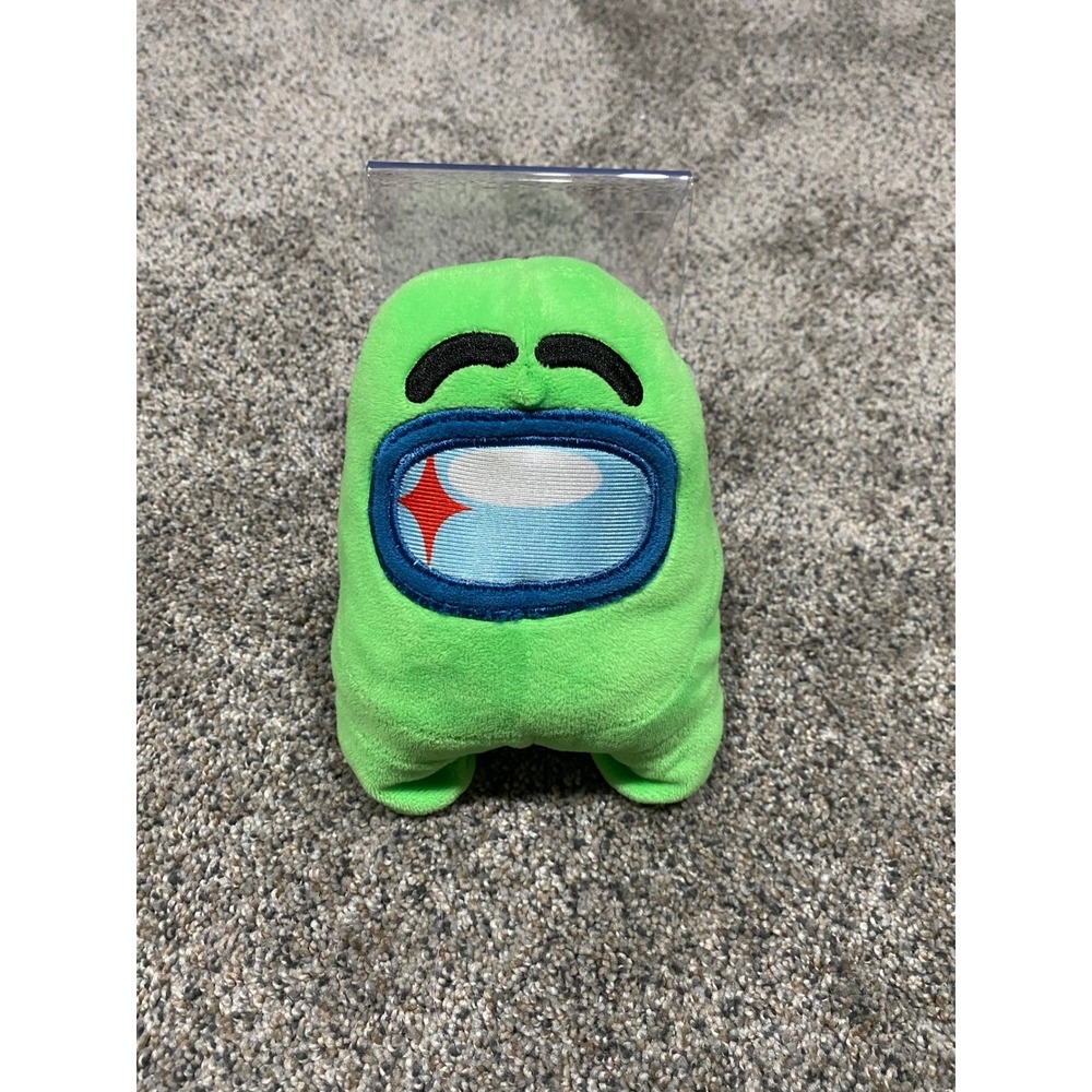 Among Us Lime Green Crewmate Plush Toy YuMe Toikido InnerSloth Stuffed Animal